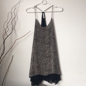 Animal Print Racerback Dress